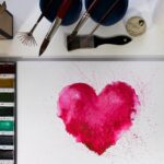heart, valentine, love, affection, red, pink, watercolor colors, watercolor, to paint, painting technique, paint brush, painted, colour, heart, heart, heart, heart, heart, valentine, love, watercolor, watercolor, watercolor, watercolor, paint brush, paint brush, paint brush