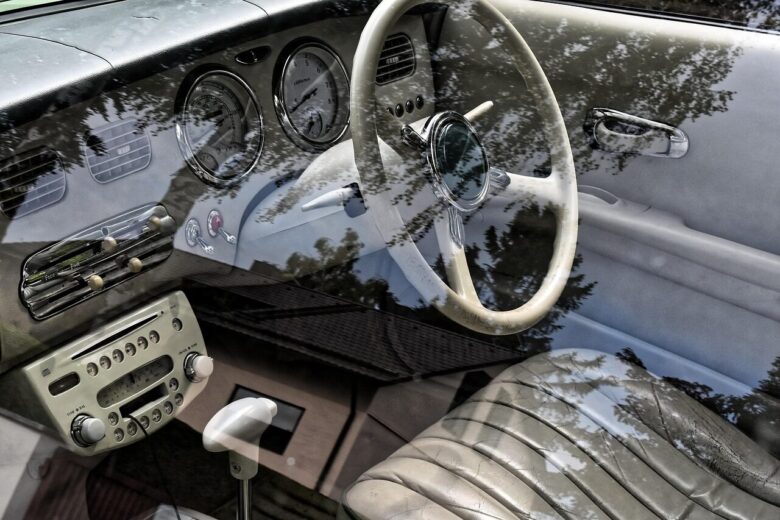 nissan figaro, car interior, vehicle, steering wheel, dashboard, car, auto, car wallpapers, automobile, automotive, inner space, vintage, retro, japanese car, convertible, right hand drive